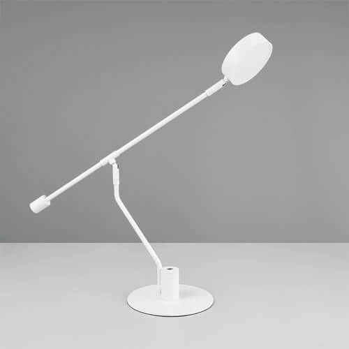 Lampe de bureau LED Manduro blanc Trio 4017807616002