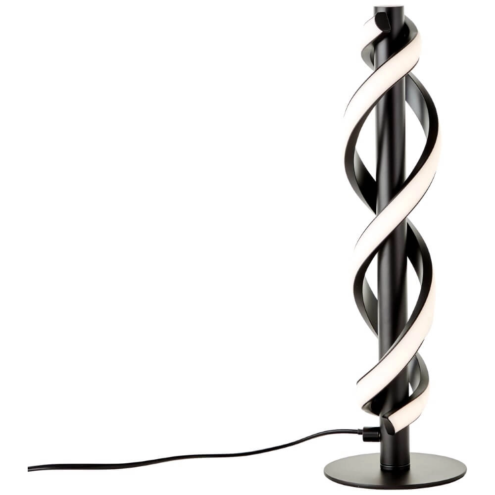 Lampe de table design noire Amalie Brilliant 4004353411755