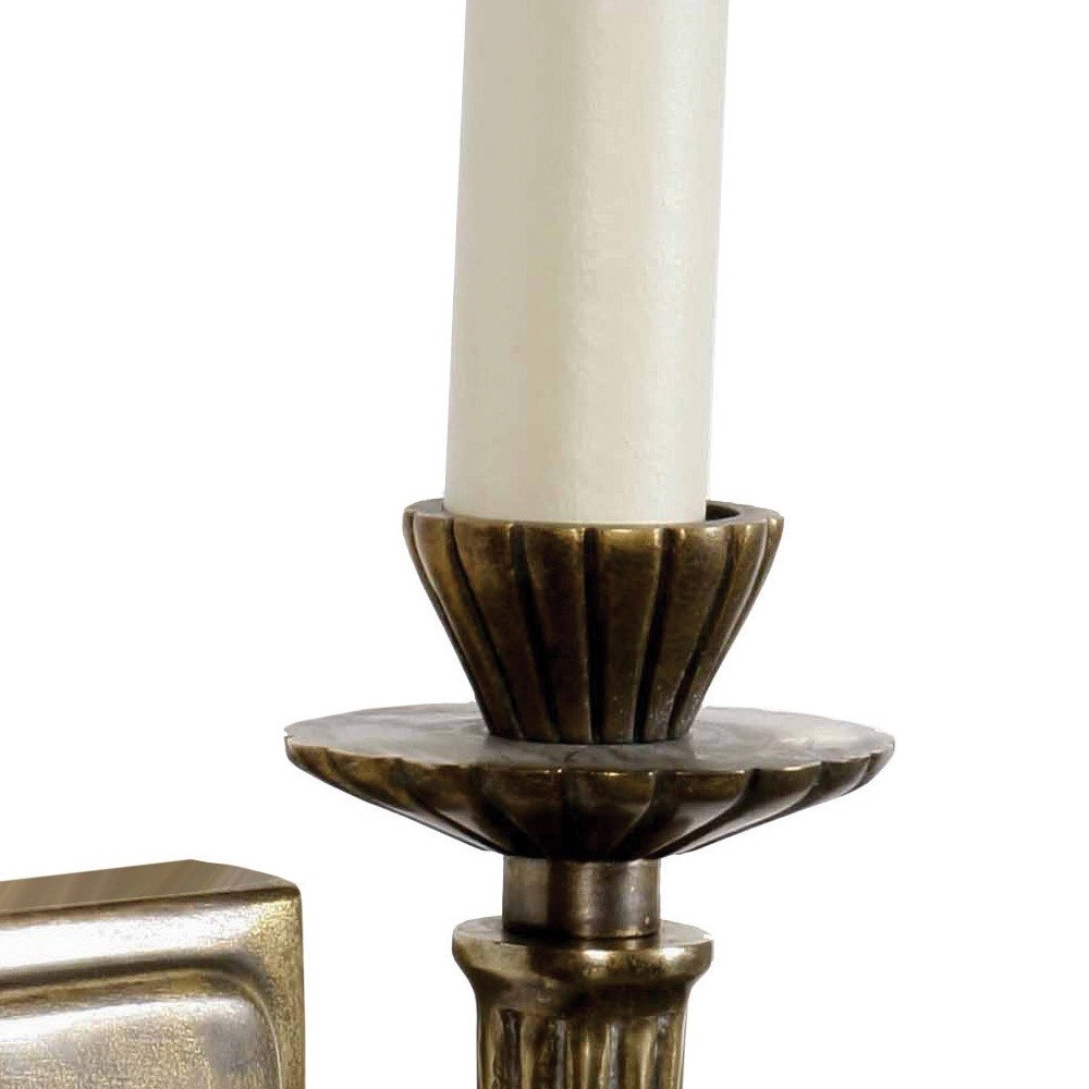 Chandelier antique Hampton bougie - cuivre antique (ant) Limehouse