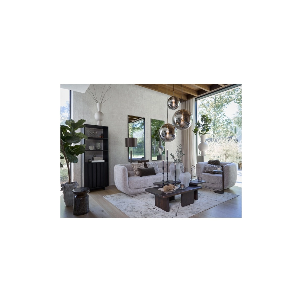 Lampe suspendue Medina Ø 40cm noir Light & Living 8717807640620