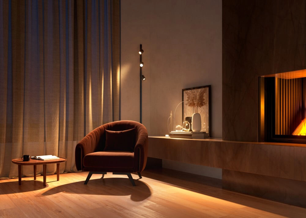 Hue Perifo - White and color spot d'extension noir Philips 8719514407442