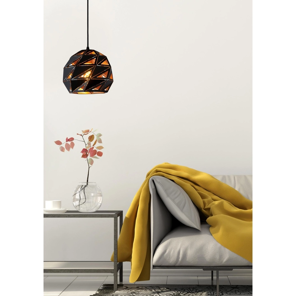 Lampe pendante de conception Malunga Noir Lucide 5411212210951