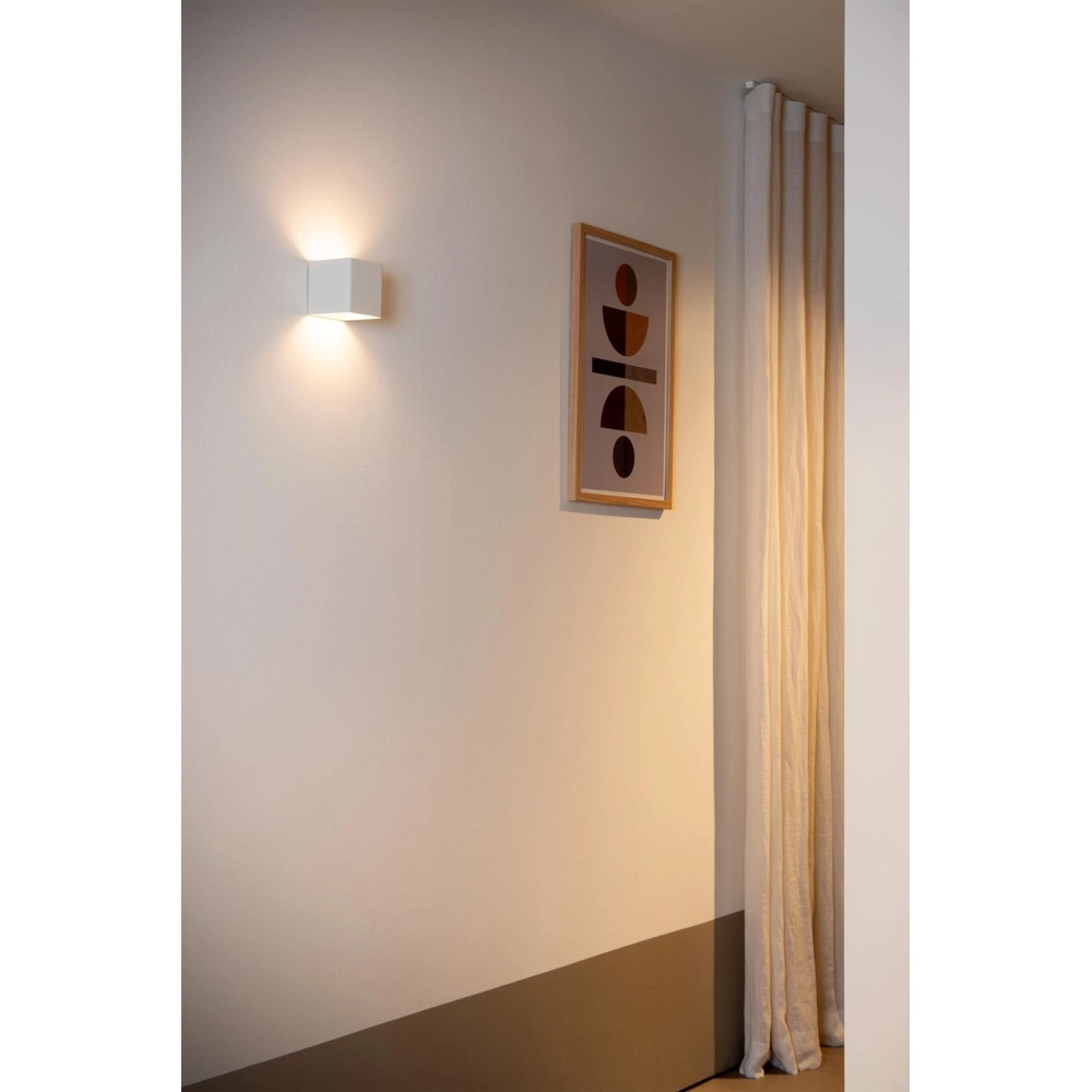 Lampe murale rechargeable Vertigo Blanc magnétique Lucide 5411212272393