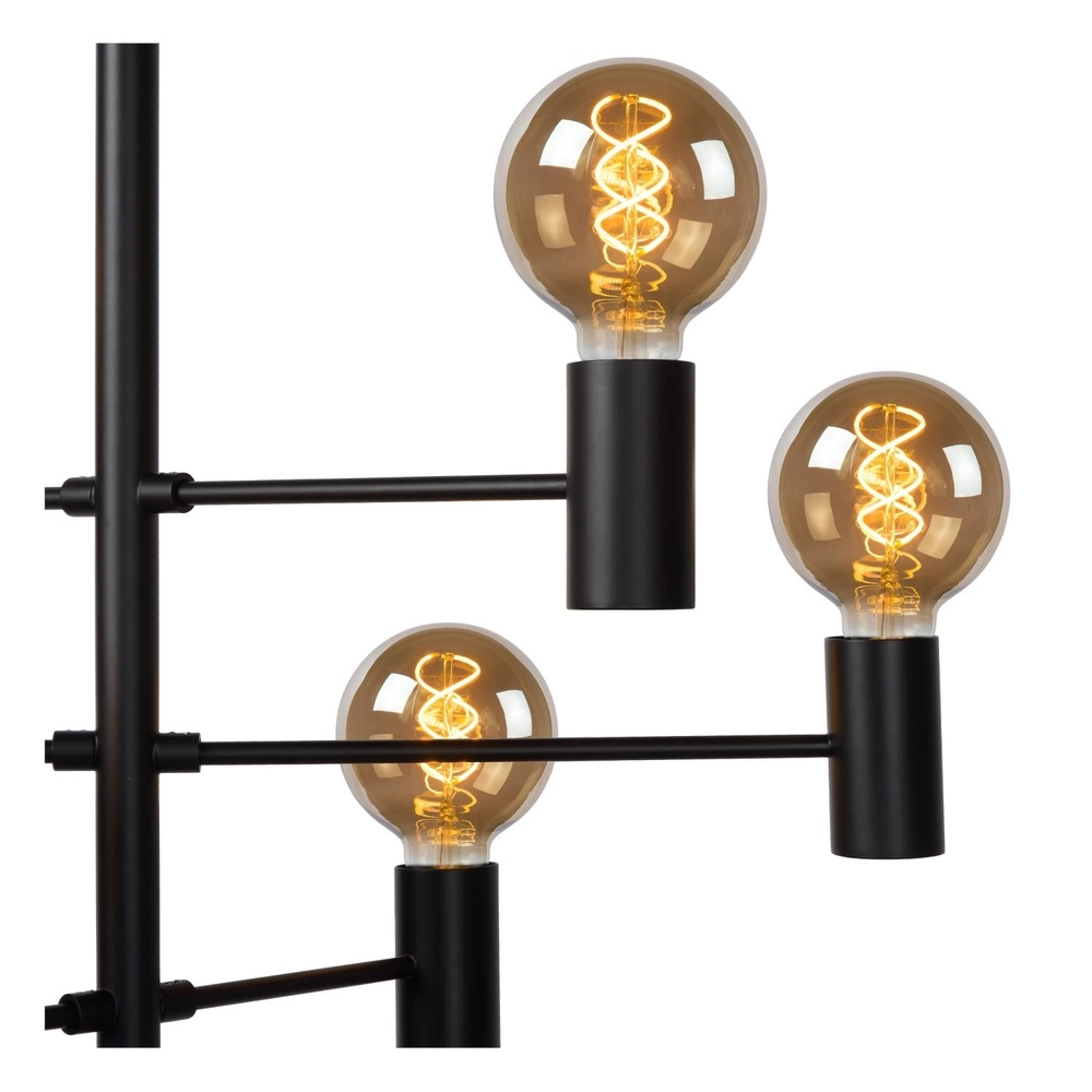 Lampe suspendue Leanne Noir à 6 lumières Lucide 5411212211095