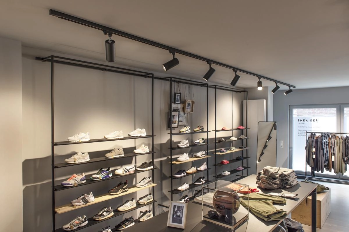 Railspot 3-phasé Numinos M noir 3000K - 36 deg SLV 4024163243292