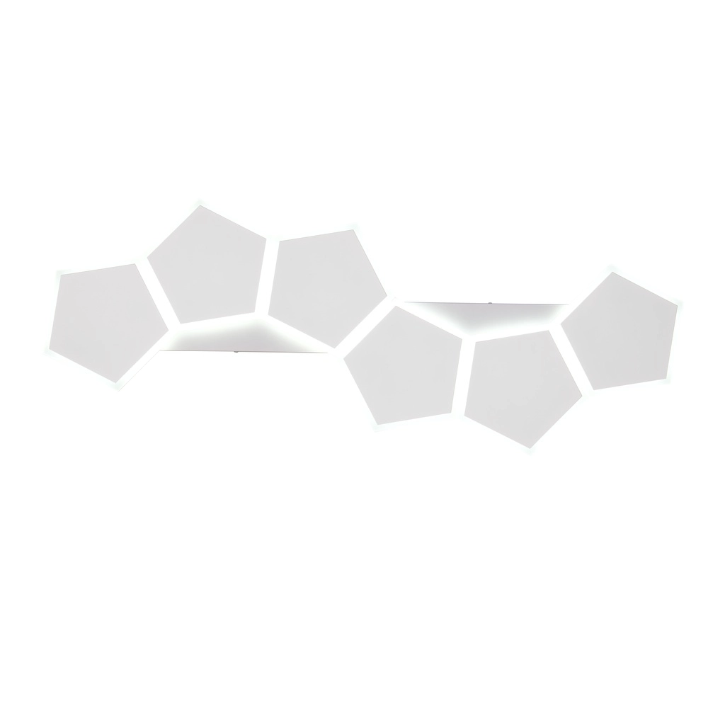 Lampe de plafond unique Zaya M blanc Trio 4017807682991