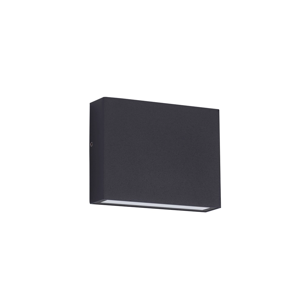 Spot mural épuré Tick Downlighter Noir Lyora 5212017453617