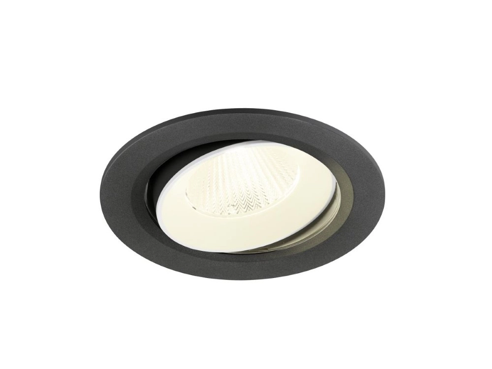 Spot encastré Numinos Move L noir/blanc 4000K - 40 deg