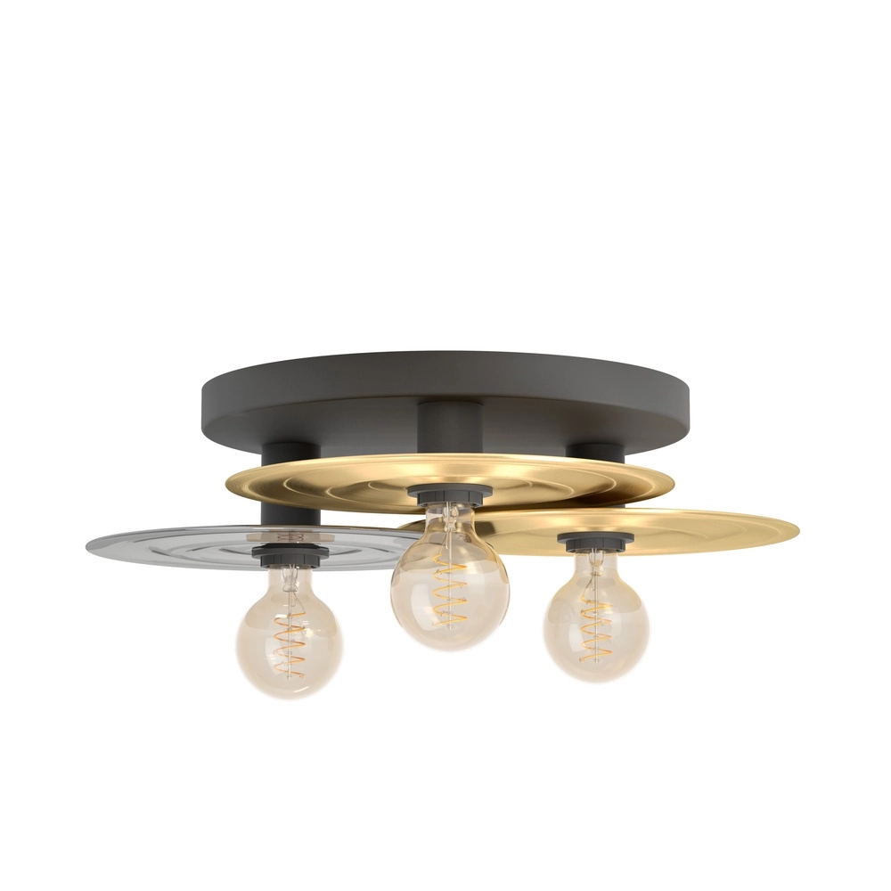 Lampe de plafond à design Lintmill Ø 53cm - 3x E27 Eglo 9002759440275