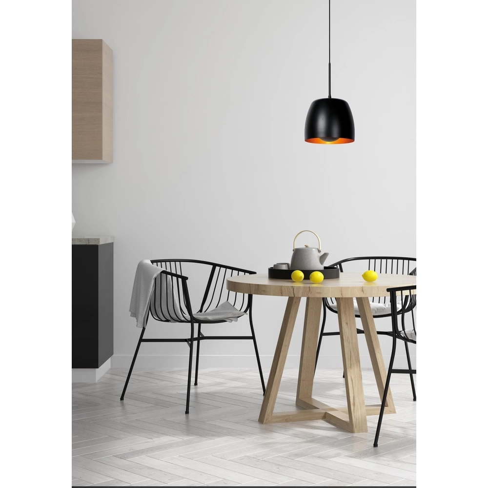 Lampe suspendue Nolan Ø 24cm noir Lucide 5411212302878