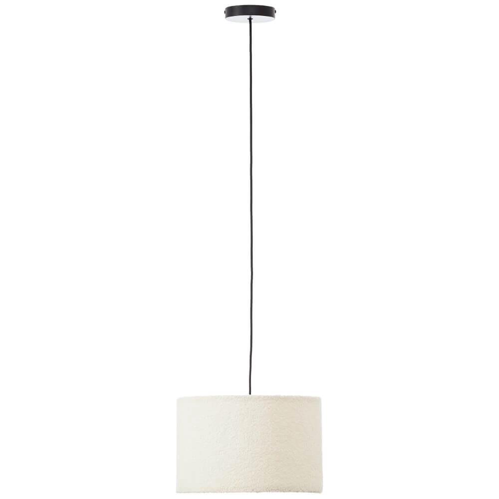 Lampe à suspension crème Teddy Ø 35 cm Brilliant 4004353447266