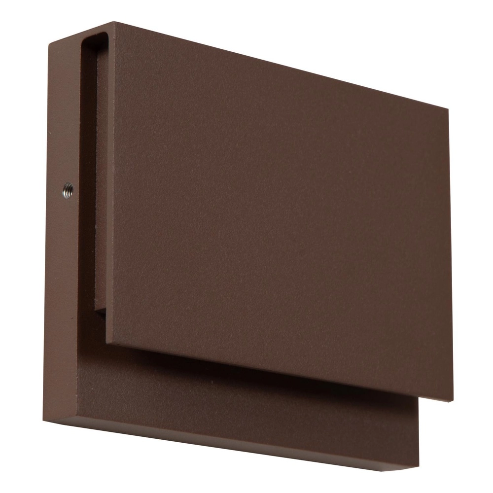 Lampe murale élégante Lomar 6W - 2700K brun rouille