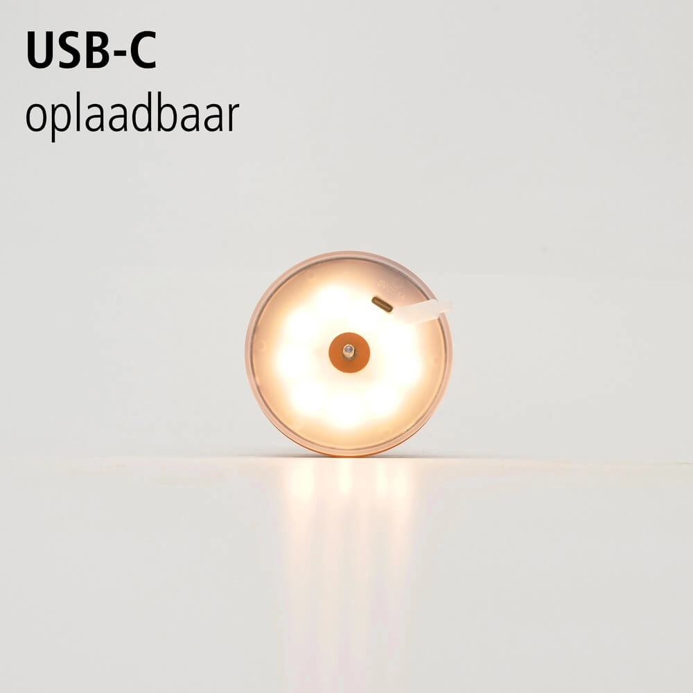 Lampe de table Mannera Design rouge Eglo 9008606355556