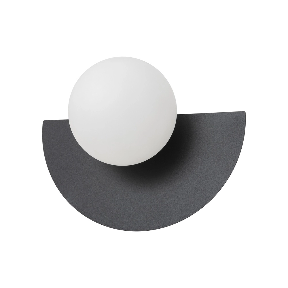 Demi-lampe murale Saturn Noir Lyora 5903139125963