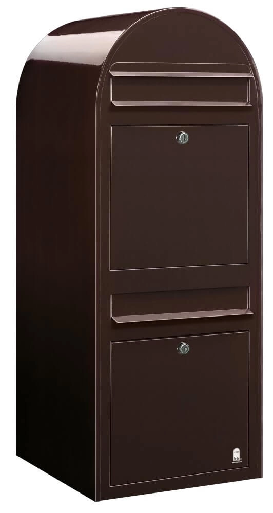 Boites aux lettres Duo 8017 Marron foncé