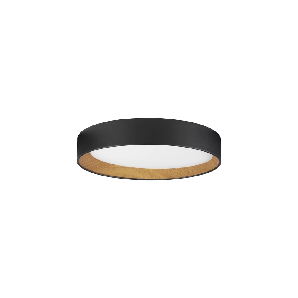 Plafonnier Stake noir Ø 45cm Lyora 5212017445933