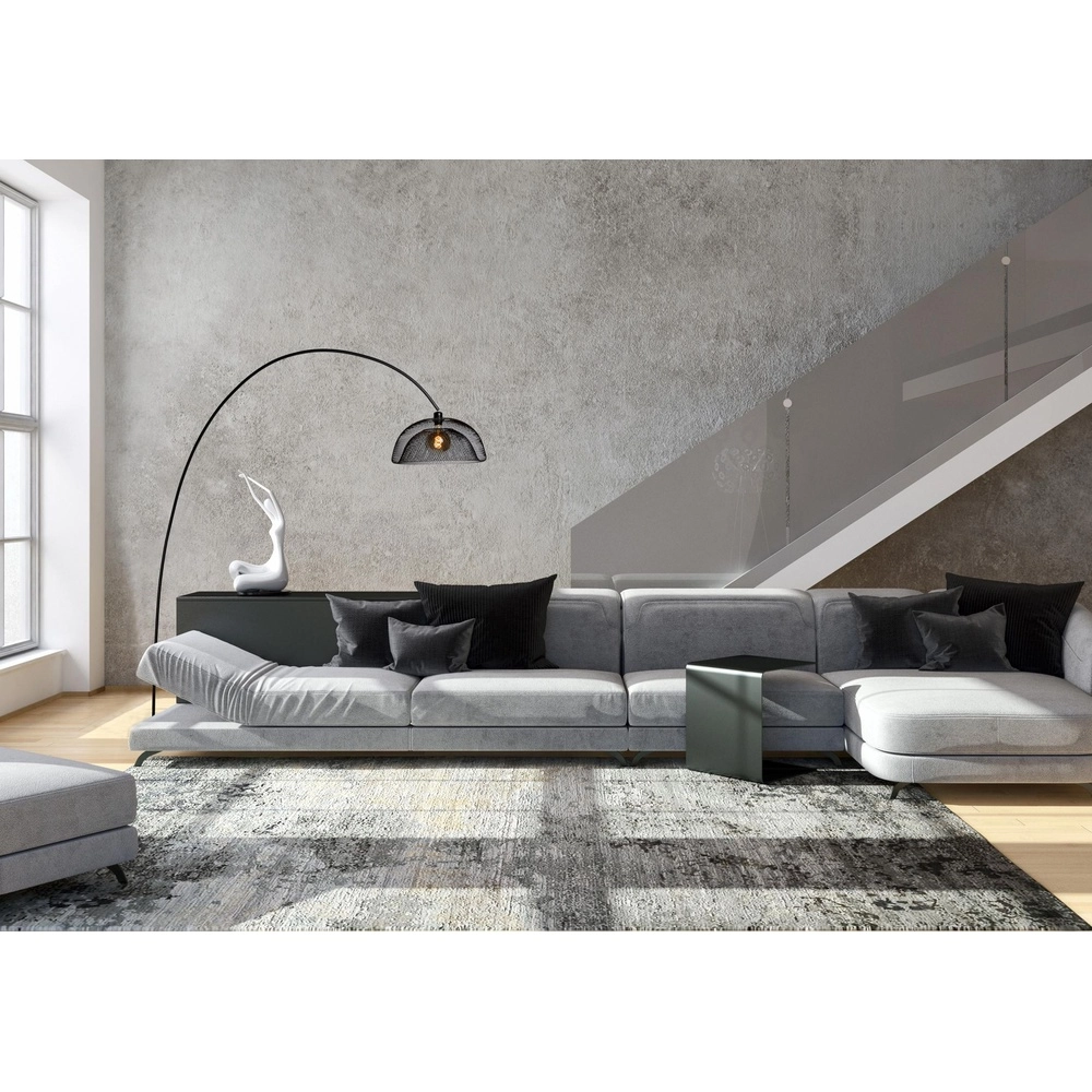 Lampe à arc maillée Mesh Noir Lucide 5411212302519