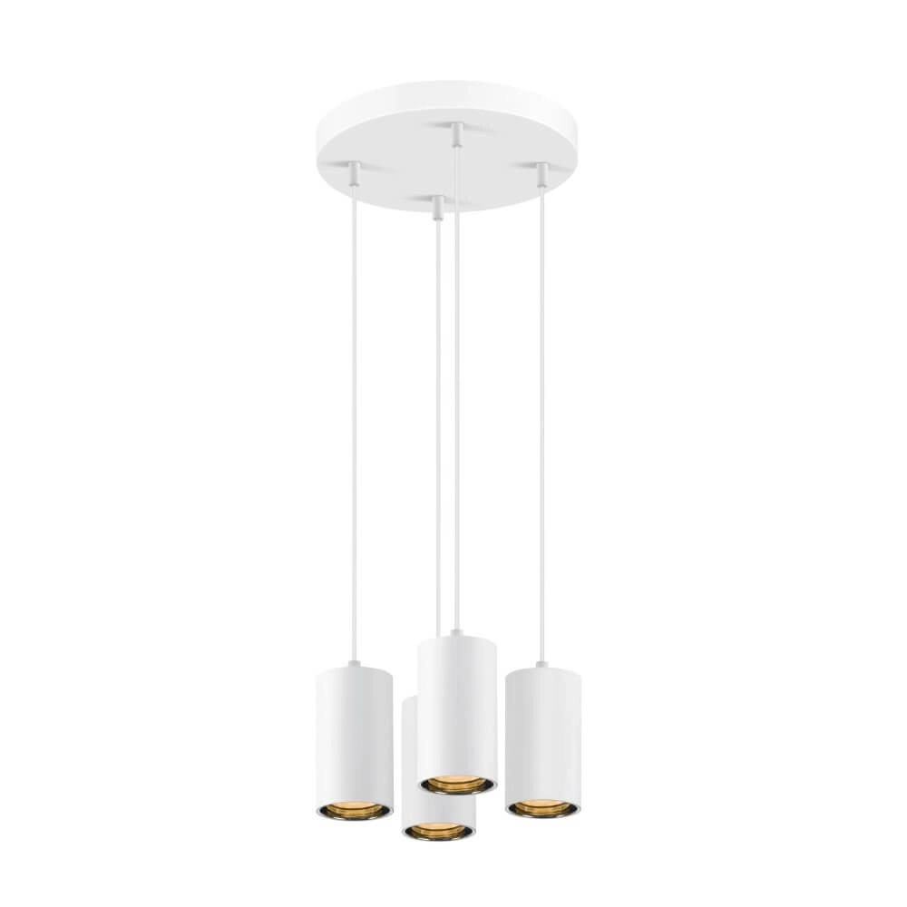 Lampe suspendue Asto Tube blanc 4x GU10 SLV 4024163266024