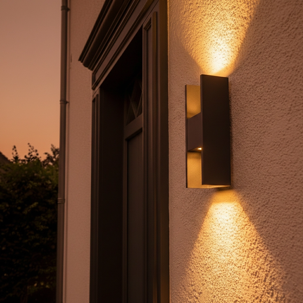 Spot mural Flatt anthracite SLV 4024163306539