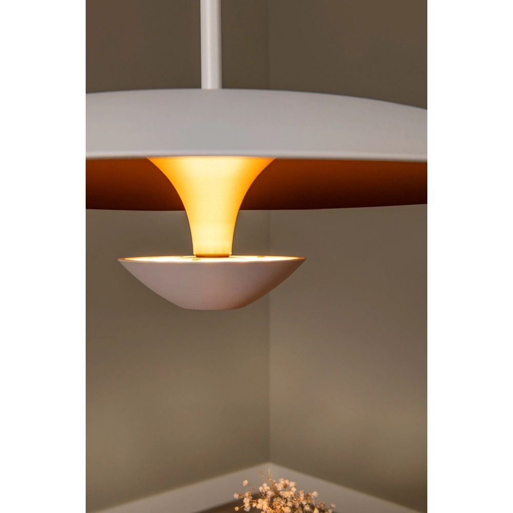 Lampe pendante de conception Kenneth blanc Ø 40cm Premium by Lucide 5411212410474