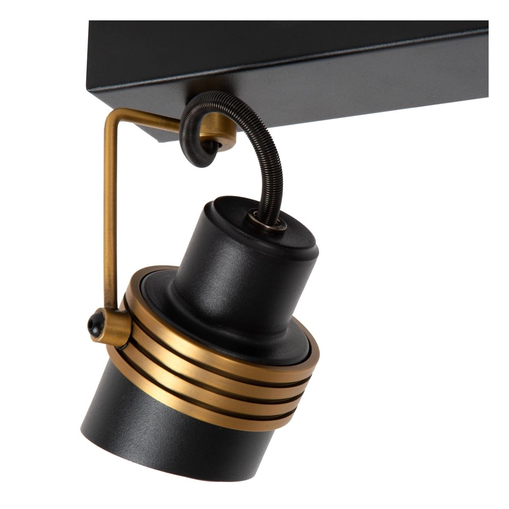 Éclairage de plafond Tundran Noir Lucide 5411212343604