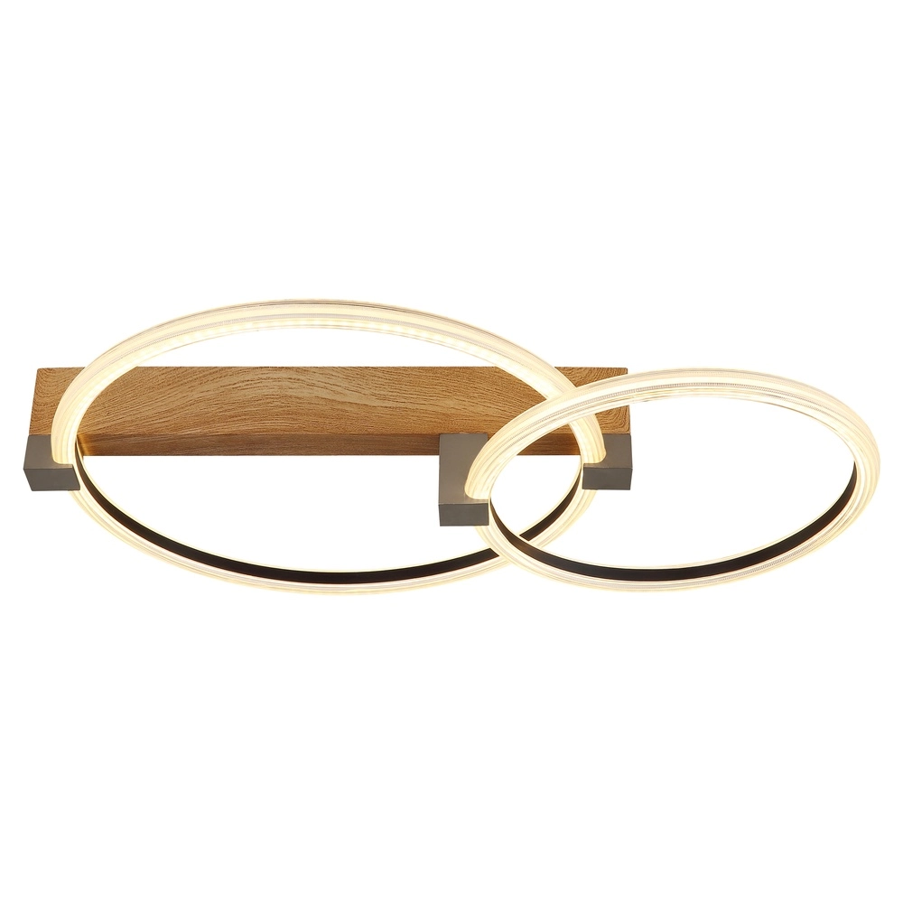 Lampe de plafond Fletcher Bois de conception Globo 9007371583294