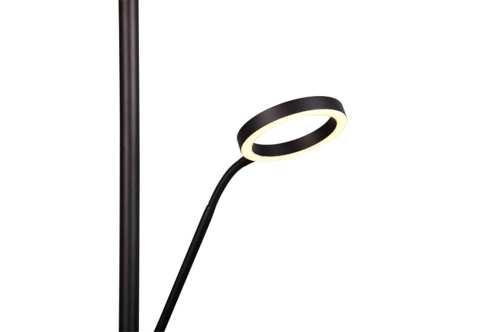Lampe de lecture design Willis Noir - 180 cm Trio 4017807618112