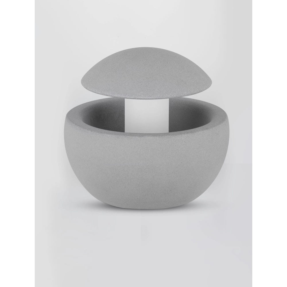 Lampe de jardin design Minor gris béton Lyora 5212017454454