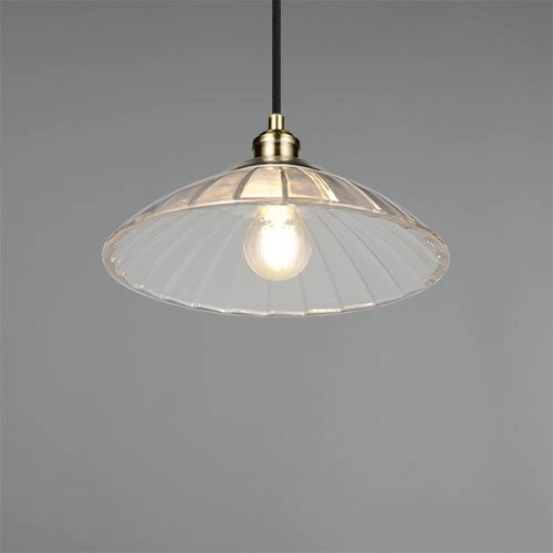 Lampe pendante classique Eluna Vieux laiton Trio 4017807682465