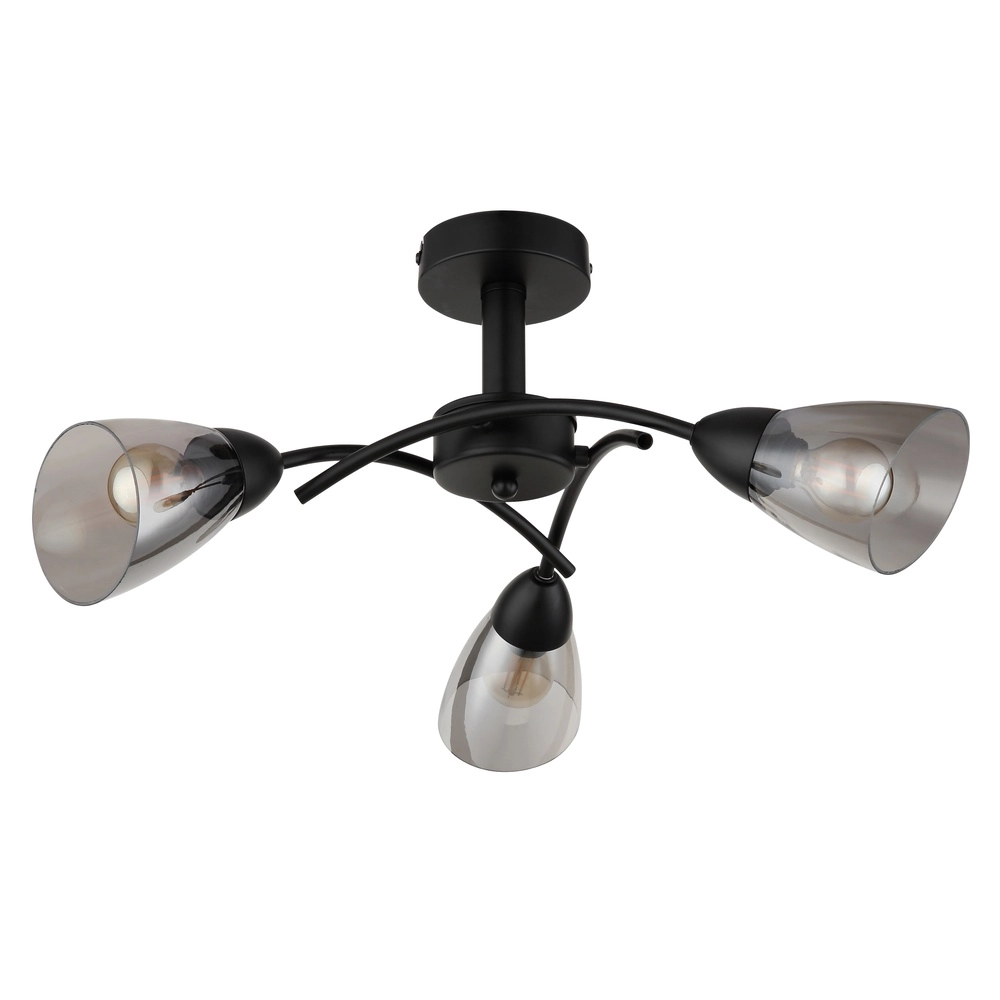Lampe de plafond noire Paula Conception Globo 9007371589524