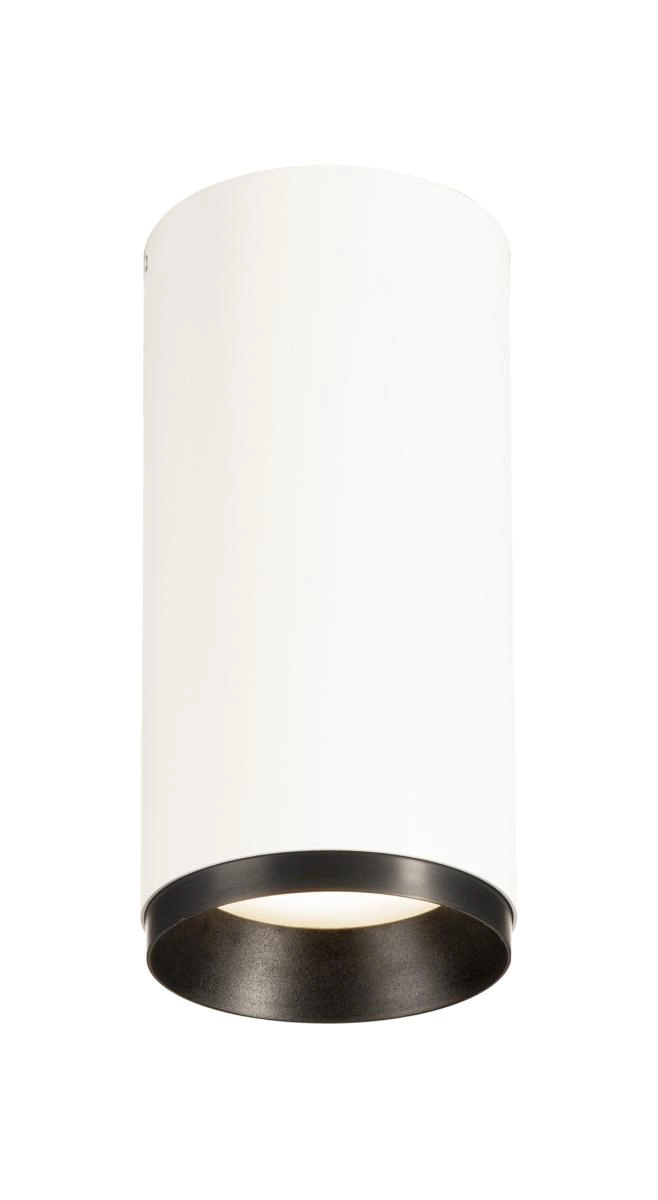 Spot en saillie Numinos M Dali cylindre blanc/noir 4000K - 36 deg