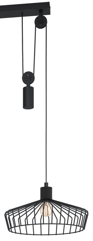 Lampe suspendue salle à manger Winkworth avec deux capotes Eglo 9002759434380