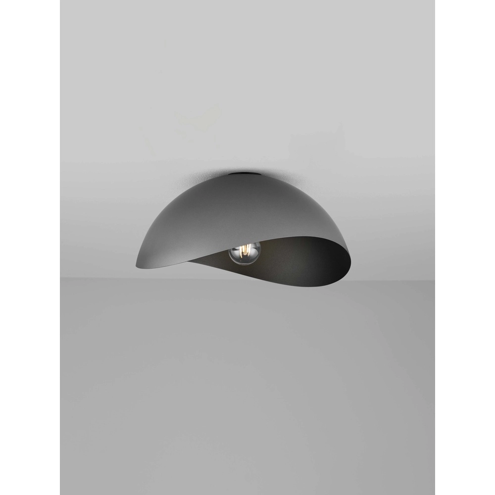 Plafonnier Opsi noir Ø 40cm Plafonnier Opsi noir Ø 40cm