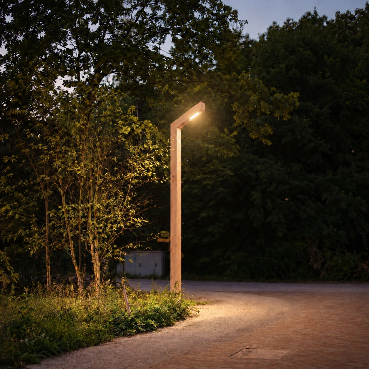 Lampadaire en bois Strato Douglas - 3M - PH07 - 3000K