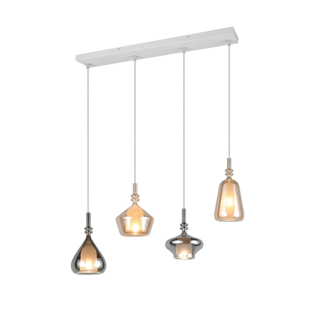 Lampe suspendue Aldea 4 lumières