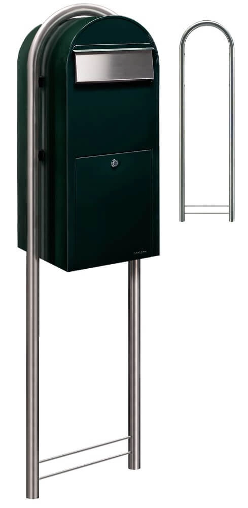 Boites aux lettres Jumbo 6064 i Vert noir Bobi 6417237026330