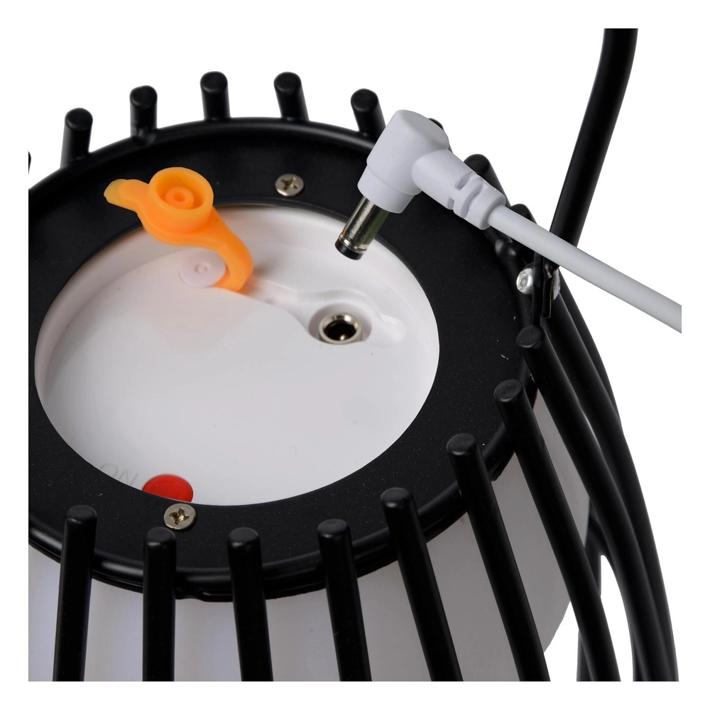 Lampe de table rechargeable Fjara Noir Lucide 5411212061355