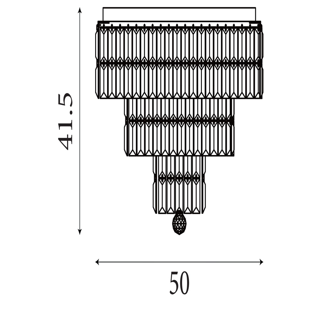 Plafonnier Empire or IP44 Searchlight 5053423304007