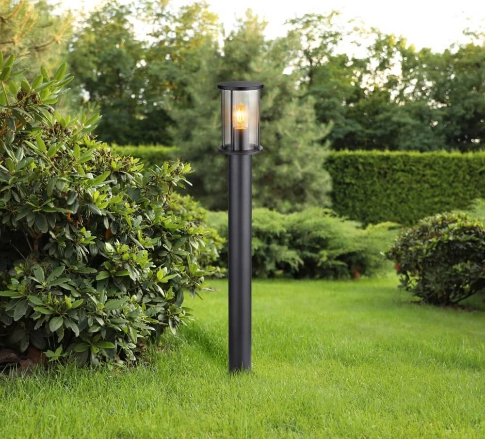 Lampe sur pied Gracey Verre fumé 100 cm Globo 9007371435845