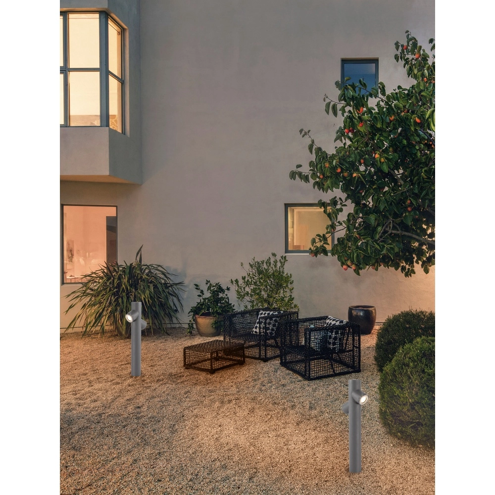 Lampe de jardin design Ramo Double gris Lyora 5212017429100