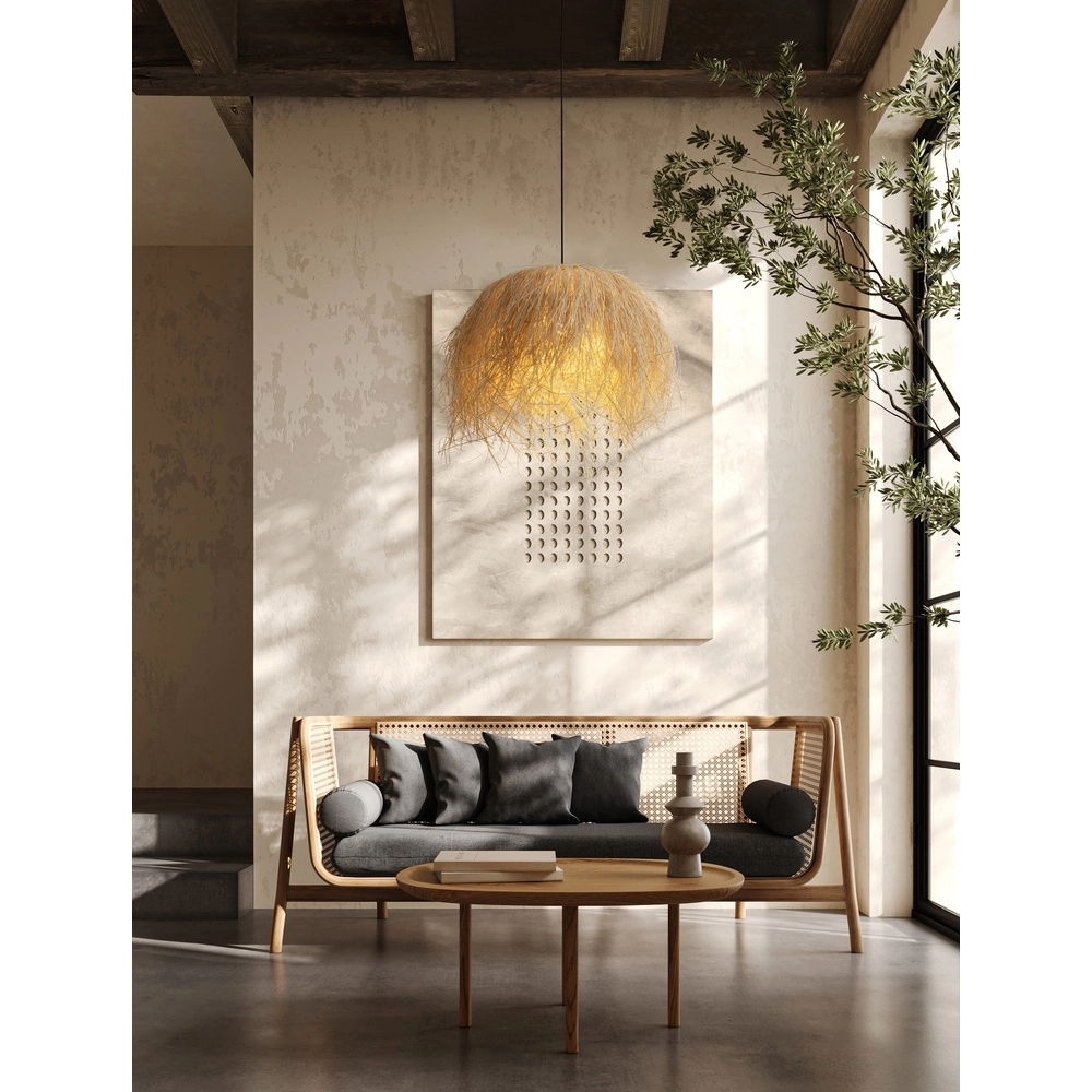 Suspension en rotin Jaunet Ø 65cm Lyora 5212017465597