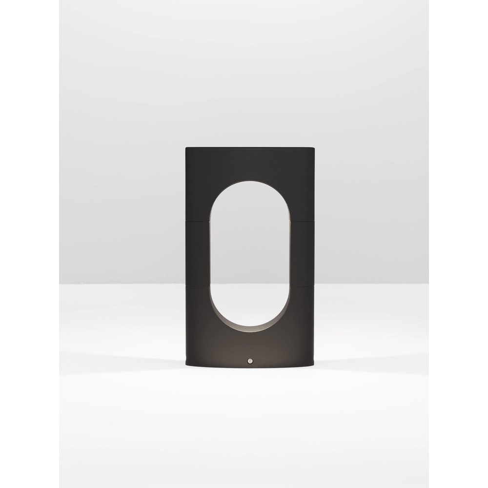 Lampe de jardin design Portal anthracite 30cm Lyora 5212017434678