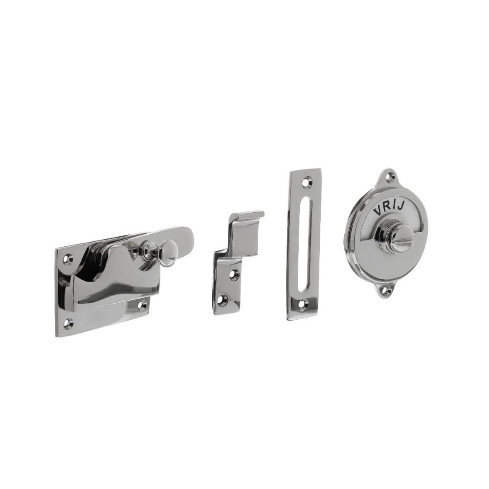 Transfert aux toilettes Tira nickel plat
