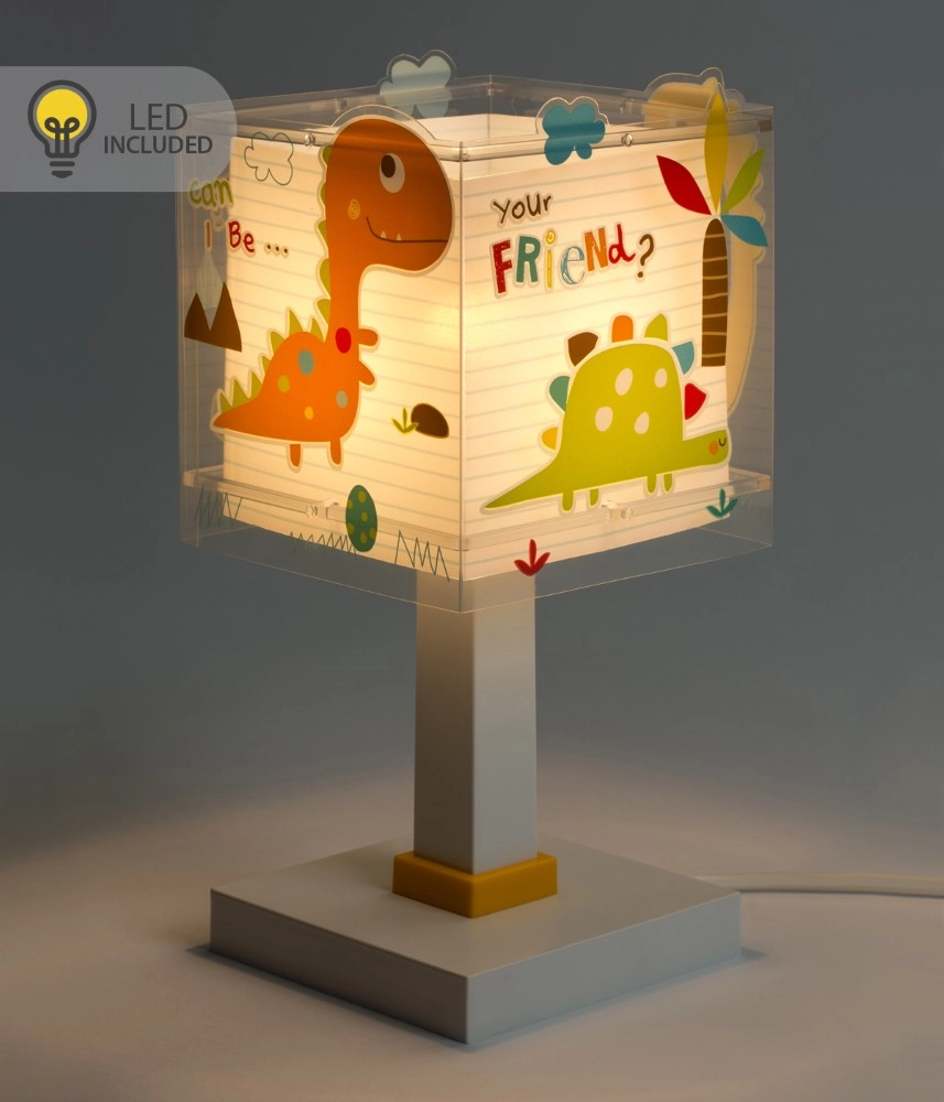 Lampe de table Dinos jaune Dalber 8420406001814