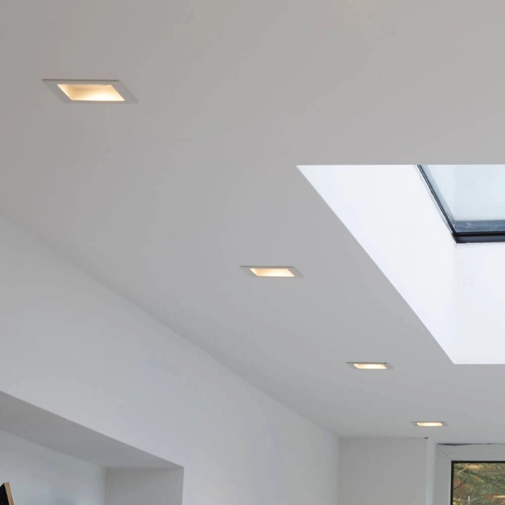 Spot encastré Slim Trim Square blanc Lyora