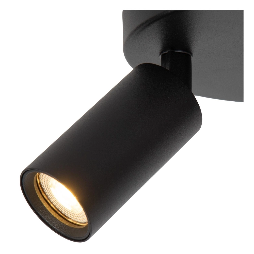 Projecteur de plafond Ritmo mini GU10 2-light black Lucide 5411212093974