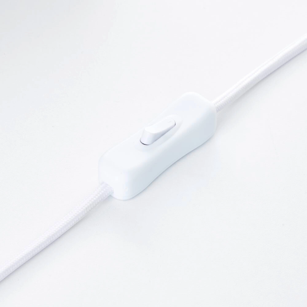 Lampe de table crème Teddy noir avec du blanc Brilliant 4004353447235