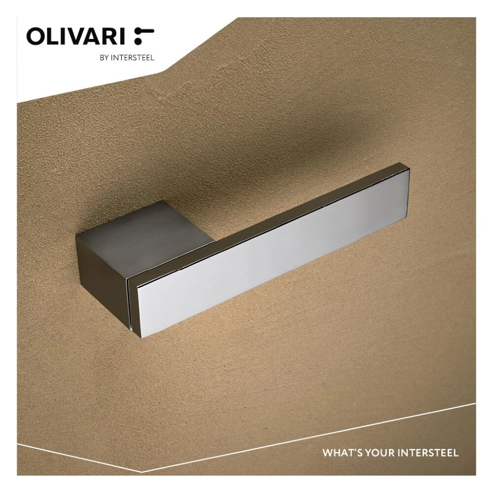 Poignée de porte design Total chrome mat Olivari 8714186477441