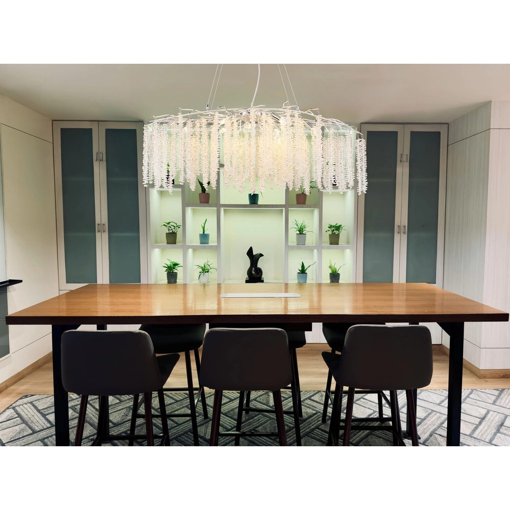 Lampe suspendue Laverne Ovale chromé Globo 9007371578153