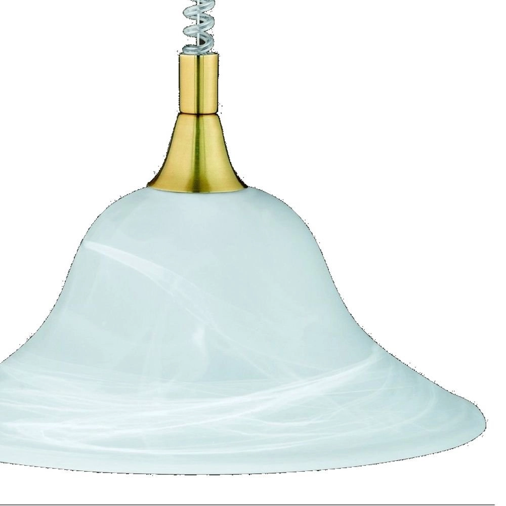 Lampe à suspension Series 3407 or avec verre menthe Trio 4017807196016